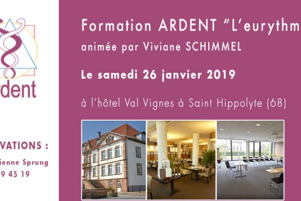 Formation association ARDENT EURYTHMIE par Viviane SCHIMMEL